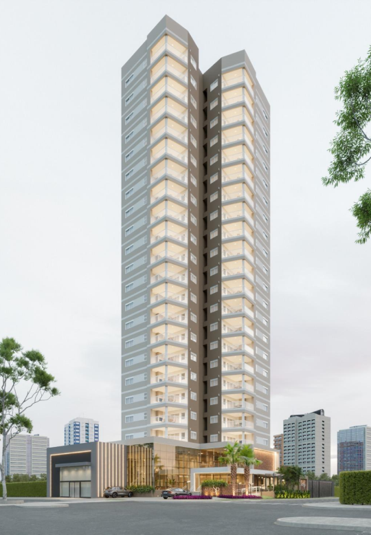 Fachada do empreendimento Residencial Alto SP